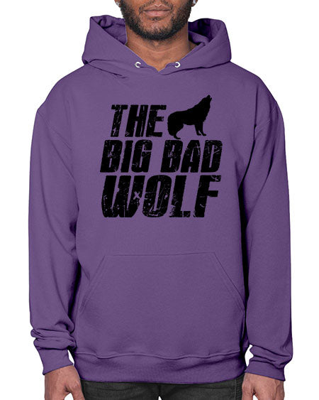 the big bad wolf - wolf- Hoodie