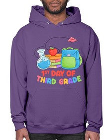 third day of third Grade 945# - third grade- Hoodie