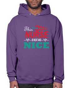 this nurse is neat and nice 1554# - nurse- Hoodie