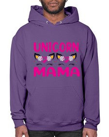 unicorn mama 473# - unicorn- Hoodie