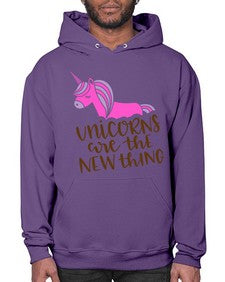 unicorns are the new thing 529# - unicorn- Hoodie
