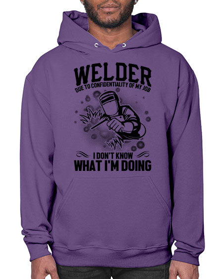 welder due to 1613# - welder- Hoodie
