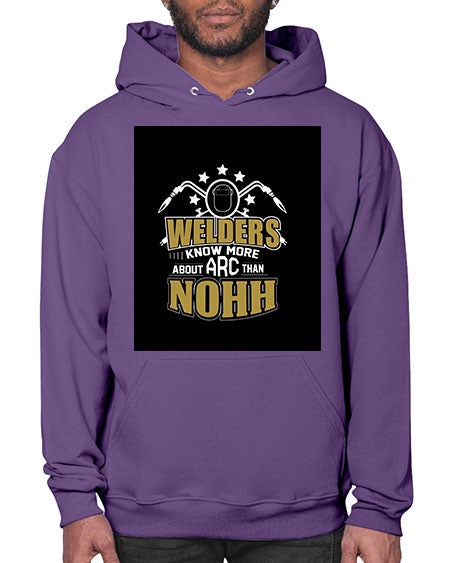 welder know about arc than nohh 1616# - welder- Hoodie