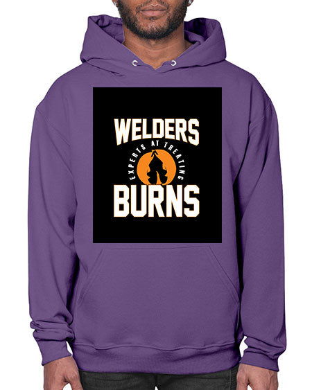 welders experts at treating burns 1621# - welder- Hoodie