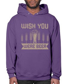 wish you were beerr 1785# - beer- Hoodie