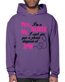 yes im a nurse 1672# - nurse- Hoodie
