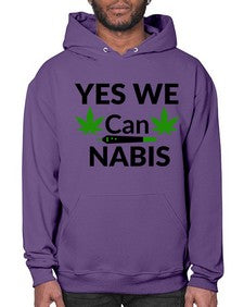 yes we cannabis 1262# - marijuana- Hoodie
