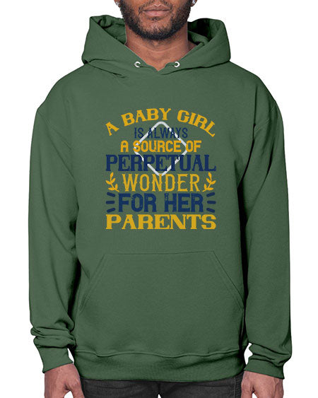 A baby girl is always a source of perpetual wonder for her parents Style 258# - baby- Hoodie