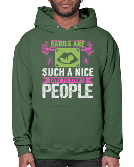 A baby is Gods opinion that life should go on Style 6# - baby- Hoodie