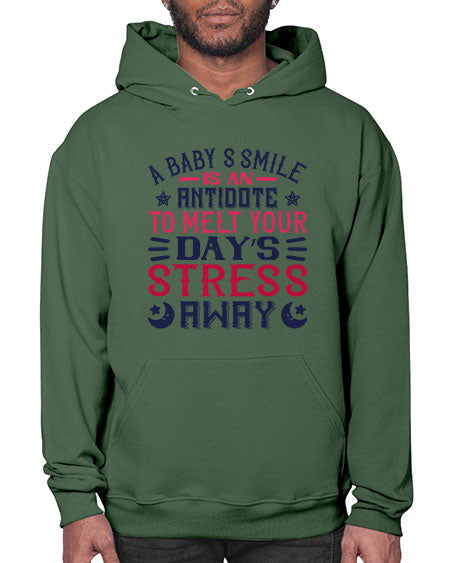 A baby’s smile is an antidote to melt your day’s stress away Style 265# - baby- Hoodie