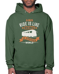 A bus ride is like being in another world 1# - bus- Hoodie
