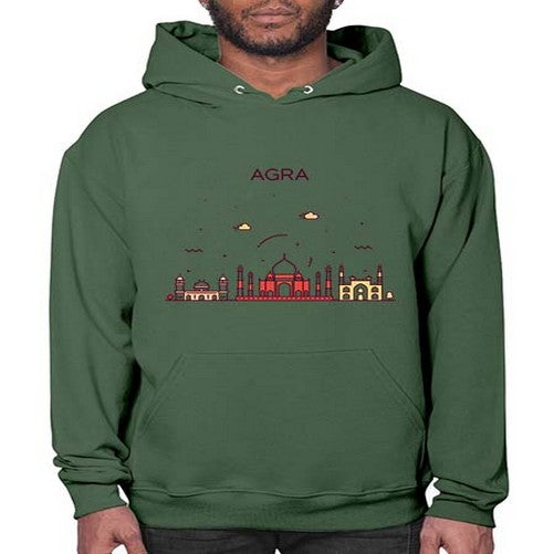 Agra 278# - cities- Hoodie