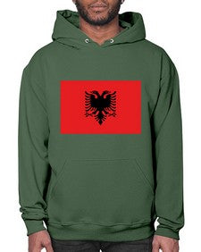 Albania 300# - world flags- Hoodie