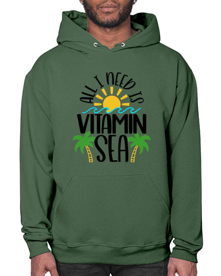 All I Need Is Vitamin Sea Style 56# - summer- Hoodie