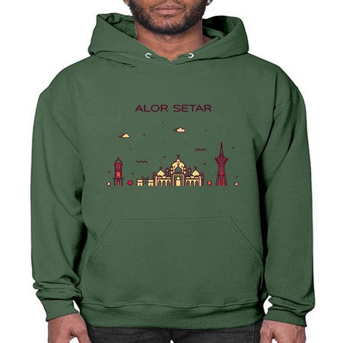 AlorSetar 312# - cities- Hoodie