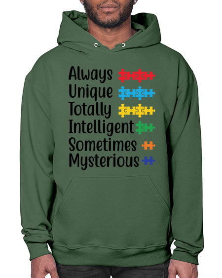 Always Unique Style 42# - autism- Hoodie