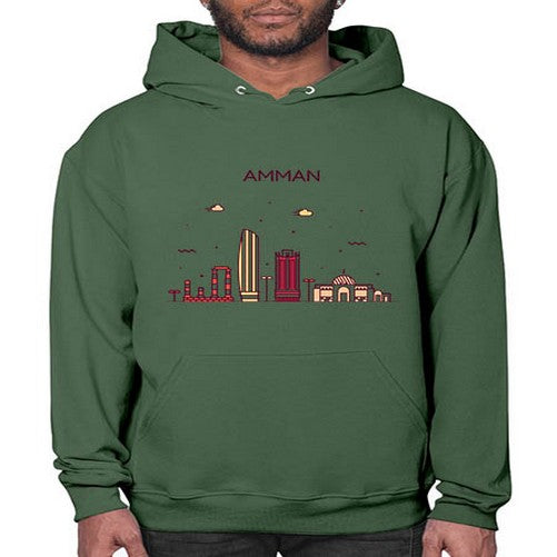 Amman 316# - cities- Hoodie