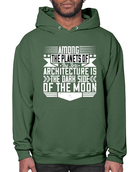 Among the planets of the arts architecture is the dark side of the moon Style 43# - architect- Hoodie