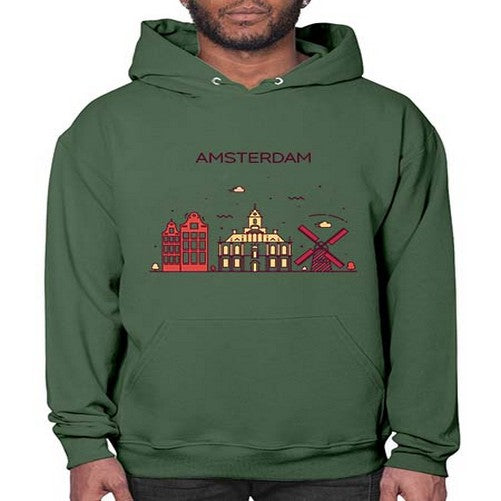 Amsterdam 321# - cities- Hoodie