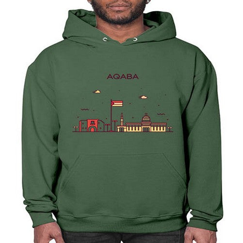 Aqaba 339# - cities- Hoodie