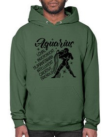 Aquarius 72# - aquarius- Hoodie