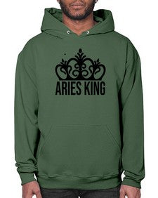 Aries king 107# - aries- Hoodie