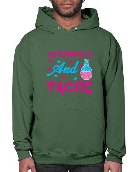 AstrophysicsandTacosScience tshirt design AstrophysicsandTacos Sciencetshirtdesign 290# - general science- Hoodie