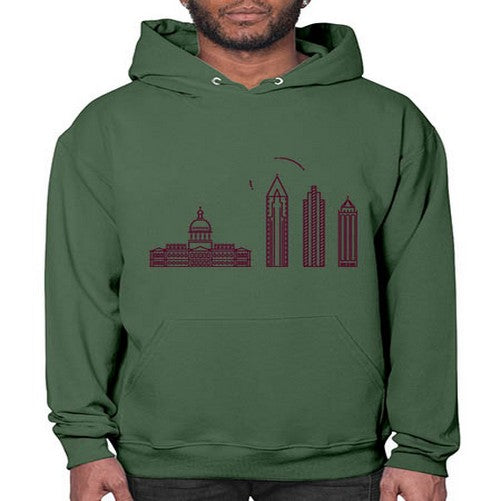 Atlanta 373# - cities- Hoodie