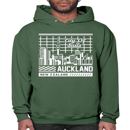 Auckland 377# - cities- Hoodie