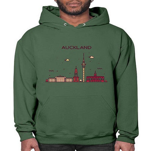Auckland 378# - cities- Hoodie