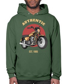 Authentic 8# - motorcycle- Hoodie