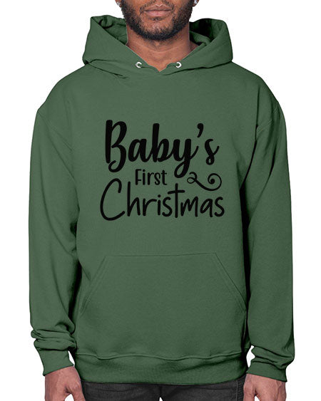 Babys First Christmas 277# - baby- Hoodie