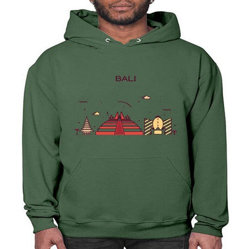 Bali 397# - cities- Hoodie