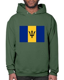 Barbados 410# - world flags- Hoodie