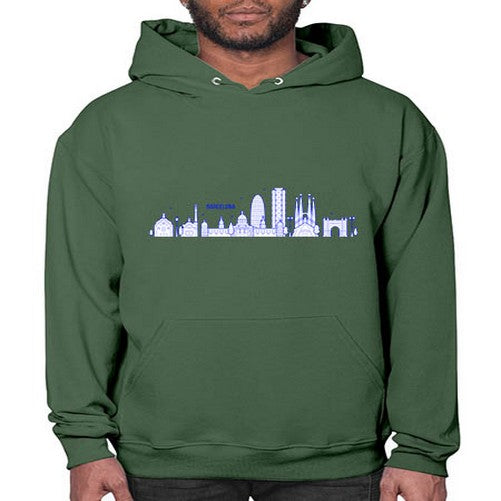 Barcelona 416# - cities- Hoodie