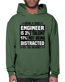 Being a good Style 608# - engineer- Hoodie