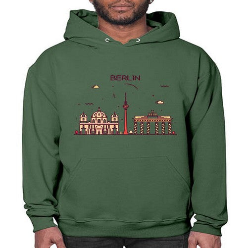 Berlin 447# - cities- Hoodie