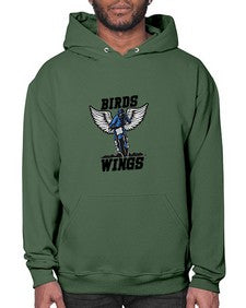 Bird wings 22# - cartoon animals- Hoodie