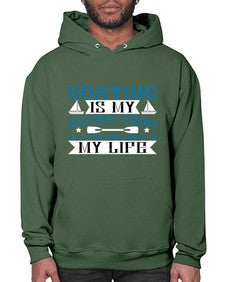 Boating is my escape from all the bullshit in my life 3# - boats- Hoodie