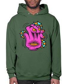 Bored high five 23# - cartoon general- Hoodie