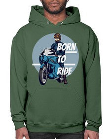 Born to ride 11# - motorcycle- Hoodie