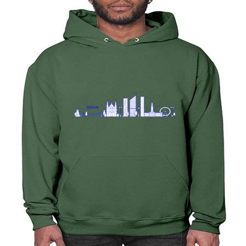 Brisbane 497# - cities- Hoodie