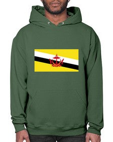 Brunei 503# - world flags- Hoodie