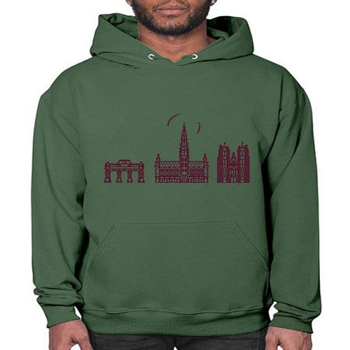 Brussels 507# - cities- Hoodie