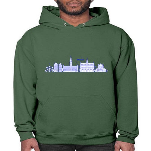 Brussels 509# - cities- Hoodie
