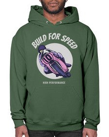 Build for speed 12# - motorcycle- Hoodie
