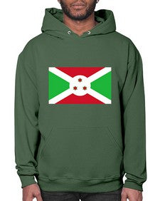 Burundi 523# - world flags- Hoodie