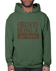 Busy Being A Cat Mama Style 2# - cats- Hoodie