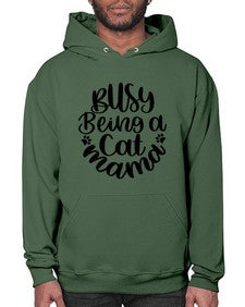 Busy Being A Cat Mama Style 80# - cats- Hoodie