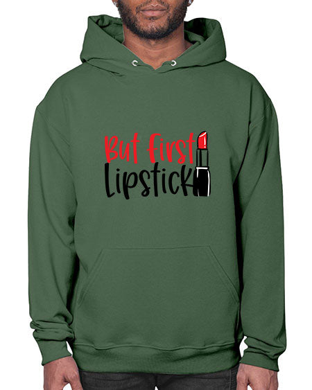 But First Lipstick Style 246# -makeup Hoodie
